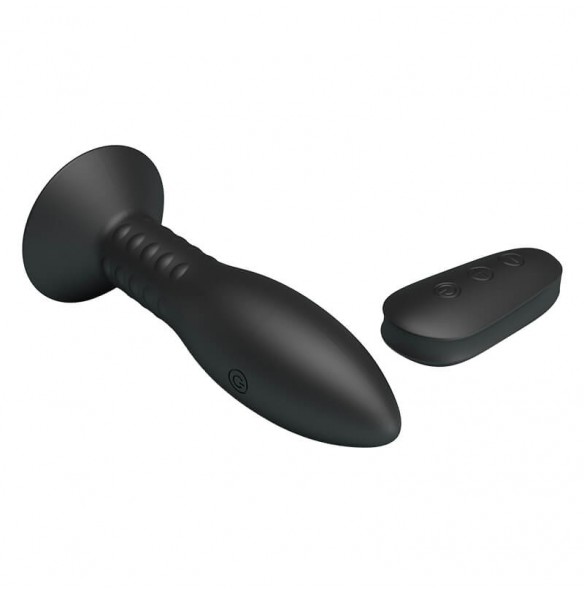 MR PLAY - Remote-Controlled Rotation Beads Anal Plug (Chargeable - Black) MR PLAY - Remote-Controlled Rotation Beads Anal Plug (Chargeable - Black)